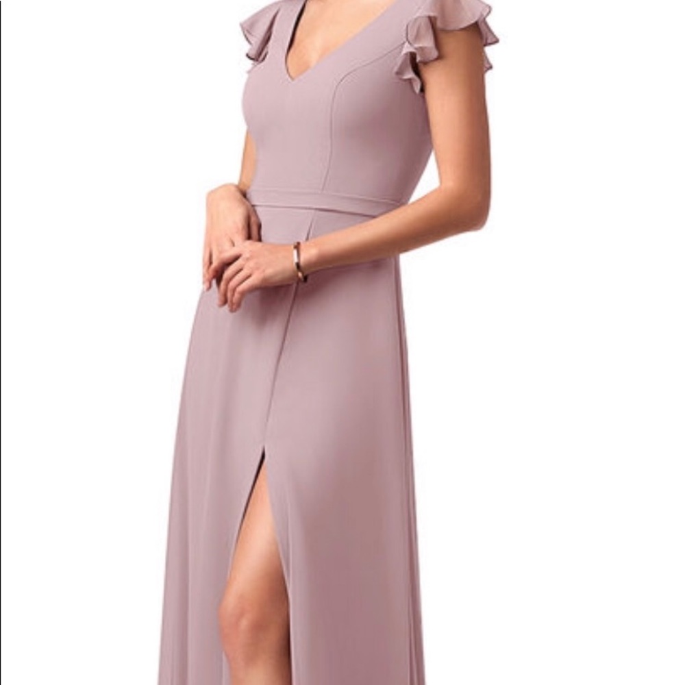 Azazie Claudine in Vintage Mauve Size 16